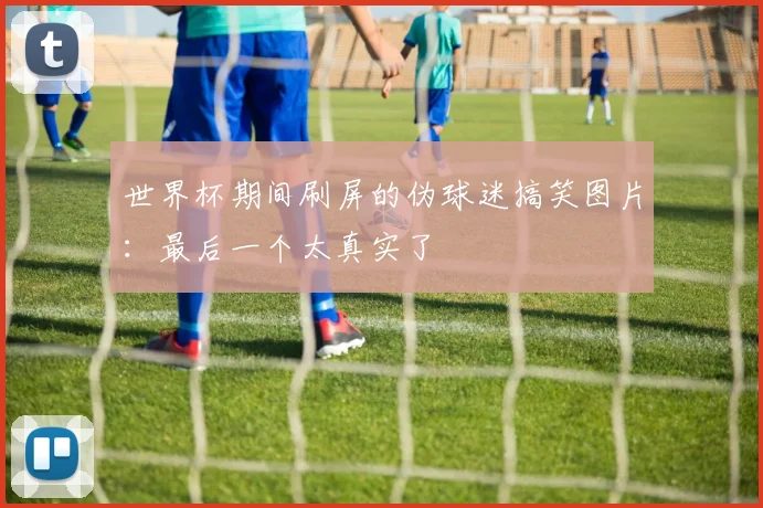 世界杯期间刷屏的伪球迷搞笑图片：最后一个太真实了